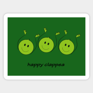 Happy clappeas Sticker